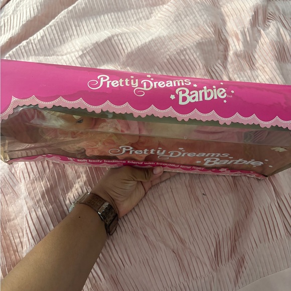 Pretty Dreams Barbie 18 inch Soft Body Vtg 1995 Pink Gown Doll Mattel - Picture 5 of 6